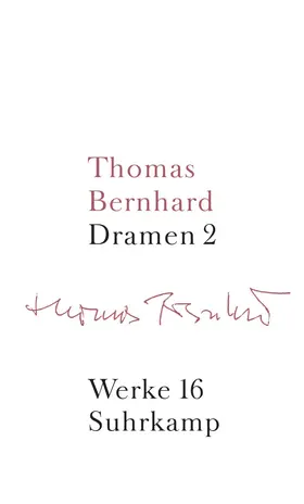 Bernhard / Mittermayer / Winkler |  Werke 16. Dramen 2 | Buch |  Sack Fachmedien