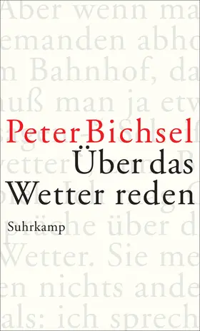 Bichsel |  Über das Wetter reden | Buch |  Sack Fachmedien