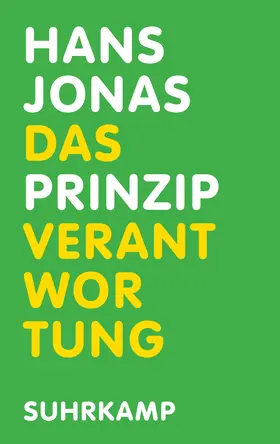 Jonas |  Das Prinzip Verantwortung | Buch |  Sack Fachmedien
