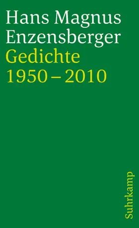 Enzensberger |  Gedichte 1950-2010 | Buch |  Sack Fachmedien