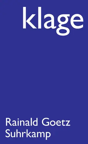 Goetz |  Klage | Buch |  Sack Fachmedien