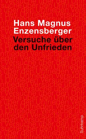 Enzensberger |  Versuche über den Unfrieden | Buch |  Sack Fachmedien
