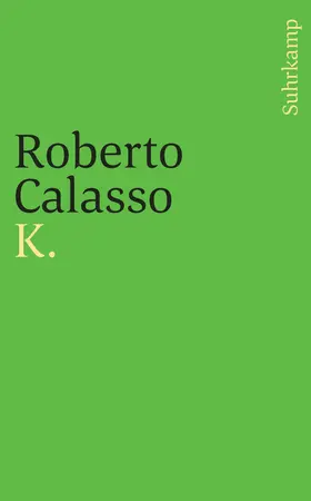Calasso |  K. | Buch |  Sack Fachmedien