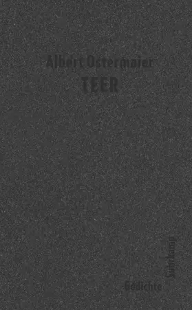 Ostermaier | Teer | Buch | 978-3-518-47183-8 | www2.sack.de