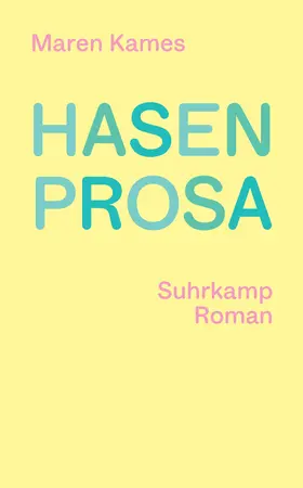 Kames |  Hasenprosa | Buch |  Sack Fachmedien