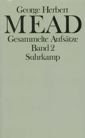 Joas / Mead |  Gesammelte Aufsätze II | Buch |  Sack Fachmedien