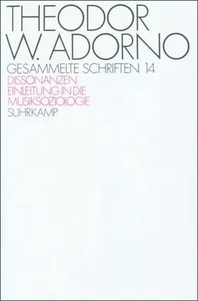 Adorno / Tiedemann |  Gesammelte Schriften in zwanzig Bänden | Buch |  Sack Fachmedien