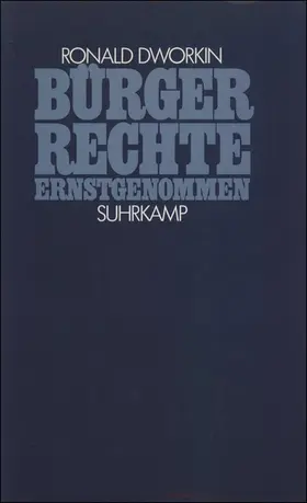 Dworkin |  Bürgerrechte ernstgenommen | Buch |  Sack Fachmedien