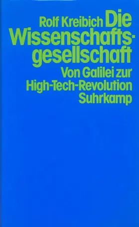 Kreibich |  Die Wissenschaftsgesellschaft | Buch |  Sack Fachmedien