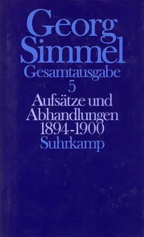 Simmel / Dahme / Frisby |  Gesamtausgabe in 24 Bänden | Buch |  Sack Fachmedien