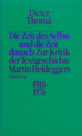 Thomä |  Die Zeit des Selbst und die Zeit danach | Buch |  Sack Fachmedien