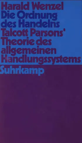 Wenzel |  Die Ordnung des Handelns | Buch |  Sack Fachmedien