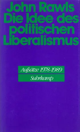 Rawls / Hinsch |  Die Idee des politischen Liberalismus | Buch |  Sack Fachmedien