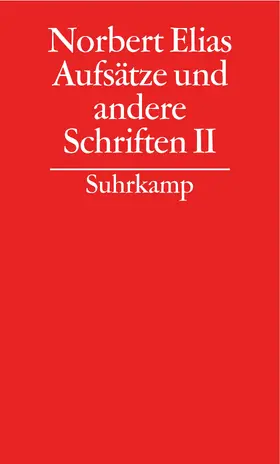 Elias |  Gesammelte Schriften in 19 Bänden | Buch |  Sack Fachmedien