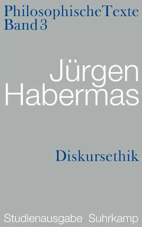 Habermas |  Philosophische Texte 03. Diskursethik | Buch |  Sack Fachmedien