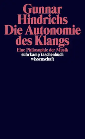 Hindrichs |  Die Autonomie des Klangs | eBook | Sack Fachmedien