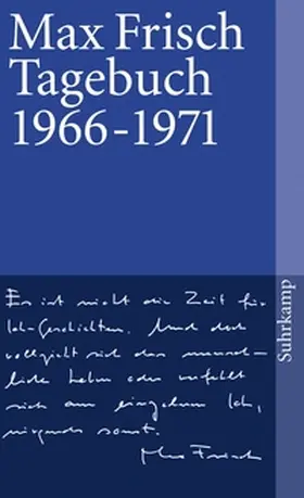Frisch | Tagebuch 1966-1971 | E-Book | sack.de