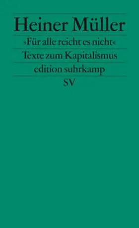 Müller / Pornschlegel |  »Für alle reicht es nicht« | eBook | Sack Fachmedien