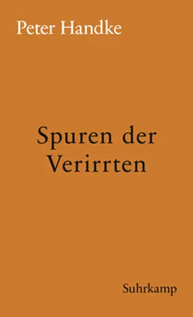 Handke | Spuren der Verirrten | E-Book | www2.sack.de