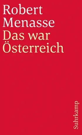 Menasse / Schörkhuber |  Das war Österreich | eBook | Sack Fachmedien