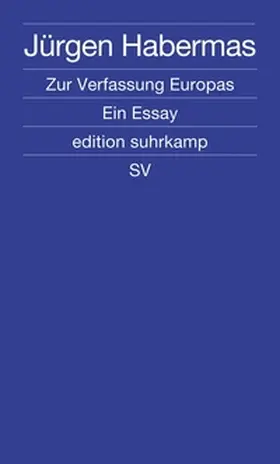 Habermas | Zur Verfassung Europas | E-Book | sack.de