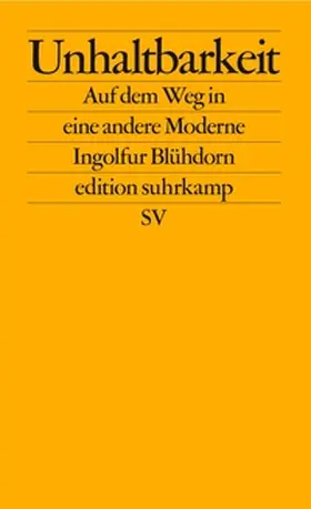 Blühdorn |  Unhaltbarkeit | eBook | Sack Fachmedien