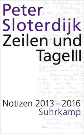 Sloterdijk |  Zeilen und Tage III | eBook | Sack Fachmedien