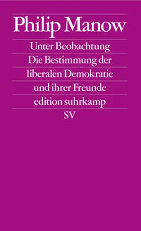 Manow |  Unter Beobachtung | eBook | Sack Fachmedien