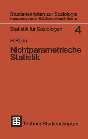 Renn |  Nichtparametrische Statistik | Buch |  Sack Fachmedien
