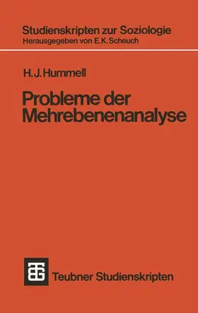  Probleme der Mehrebenenanalyse | Buch |  Sack Fachmedien