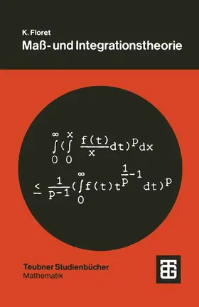  Maß- und Integrationstheorie | Buch |  Sack Fachmedien