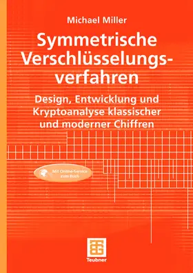 Miller |  Symmetrische Verschlüsselungsverfahren | Buch |  Sack Fachmedien