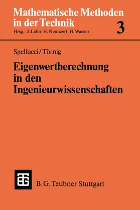Törnig |  Eigenwertberechnung in den Ingenieurwissenschaften | Buch |  Sack Fachmedien
