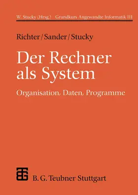 Richter / Stucky / Sander |  Der Rechner als System | Buch |  Sack Fachmedien