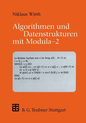 Algorithmen und Datenstrukturen mit Modula - 2 | Buch |  Sack Fachmedien