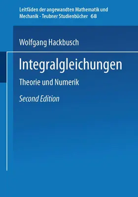 Integralgleichungen | Buch | 978-3-519-12370-5 | sack.de