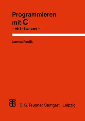 Paulik |  Programmieren mit C | Buch |  Sack Fachmedien