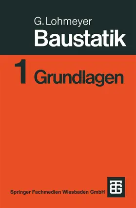 Lohmeyer |  Baustatik | Buch |  Sack Fachmedien