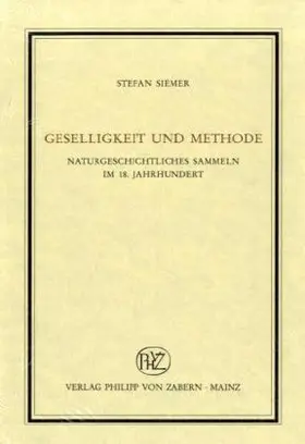 Siemer |  Geselligkeit und Methode | Buch |  Sack Fachmedien