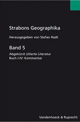 Radt |  Strabons Geographika Band 5 | Buch |  Sack Fachmedien