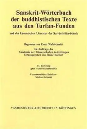 Bechert |  Sanskrit-Wörterbuch der buddhistischen Texte aus den Turfan-Funden. Lieferung 11 | Buch |  Sack Fachmedien