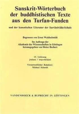 Bechert |  Sanskrit-Wörterbuch der buddhistischen Texte aus den Turfan-Funden. Lieferung 13 | Buch |  Sack Fachmedien
