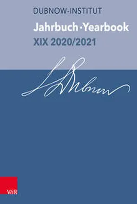 Weiss |  Jahrbuch des Dubnow-Instituts /Dubnow Institute Yearbook XIX 2020/2021 | Buch |  Sack Fachmedien