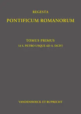 Jaffé / Herbers / Schütz |  Regesta Pontificum Romanorum | Buch |  Sack Fachmedien