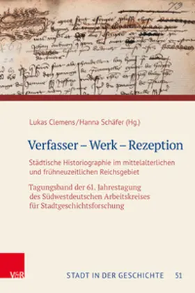 Clemens / Schäfer |  Verfasser – Werk – Rezeption | Buch |  Sack Fachmedien