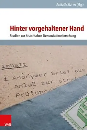Krätzner |  Hinter vorgehaltener Hand | Buch |  Sack Fachmedien