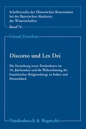 Zwierlein |  Discorso und Lex Dei | Buch |  Sack Fachmedien