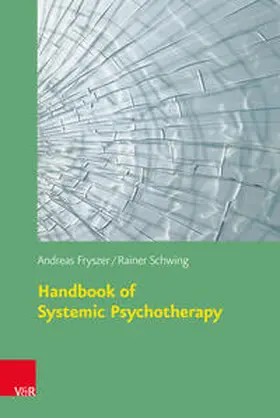 Fryszer / Schwing |  Handbook of Systemic Psychotherapy | Buch |  Sack Fachmedien