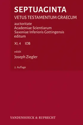 Ziegler |  Septuaginta. Band 11,4 | Buch |  Sack Fachmedien