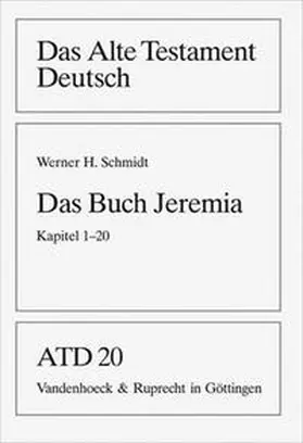 Schmidt |  Das Buch Jeremia | Buch |  Sack Fachmedien
